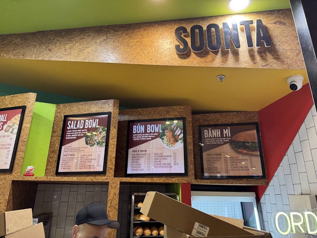 Soonta Rundle Place меню