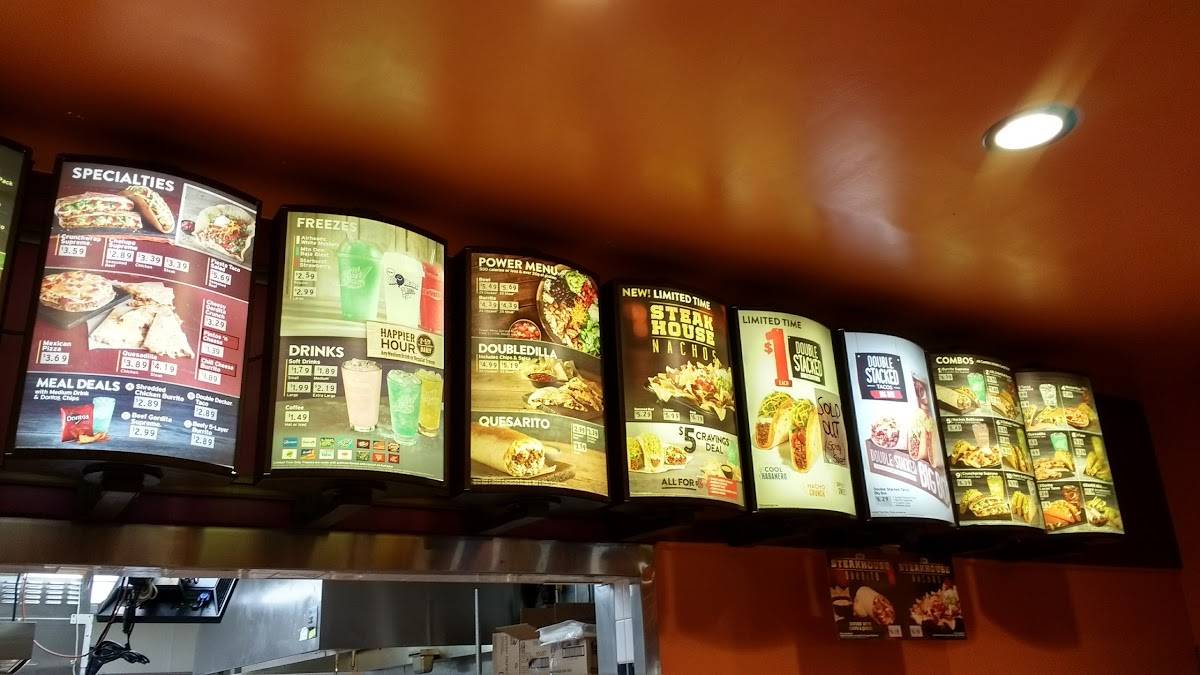 Taco Bell меню