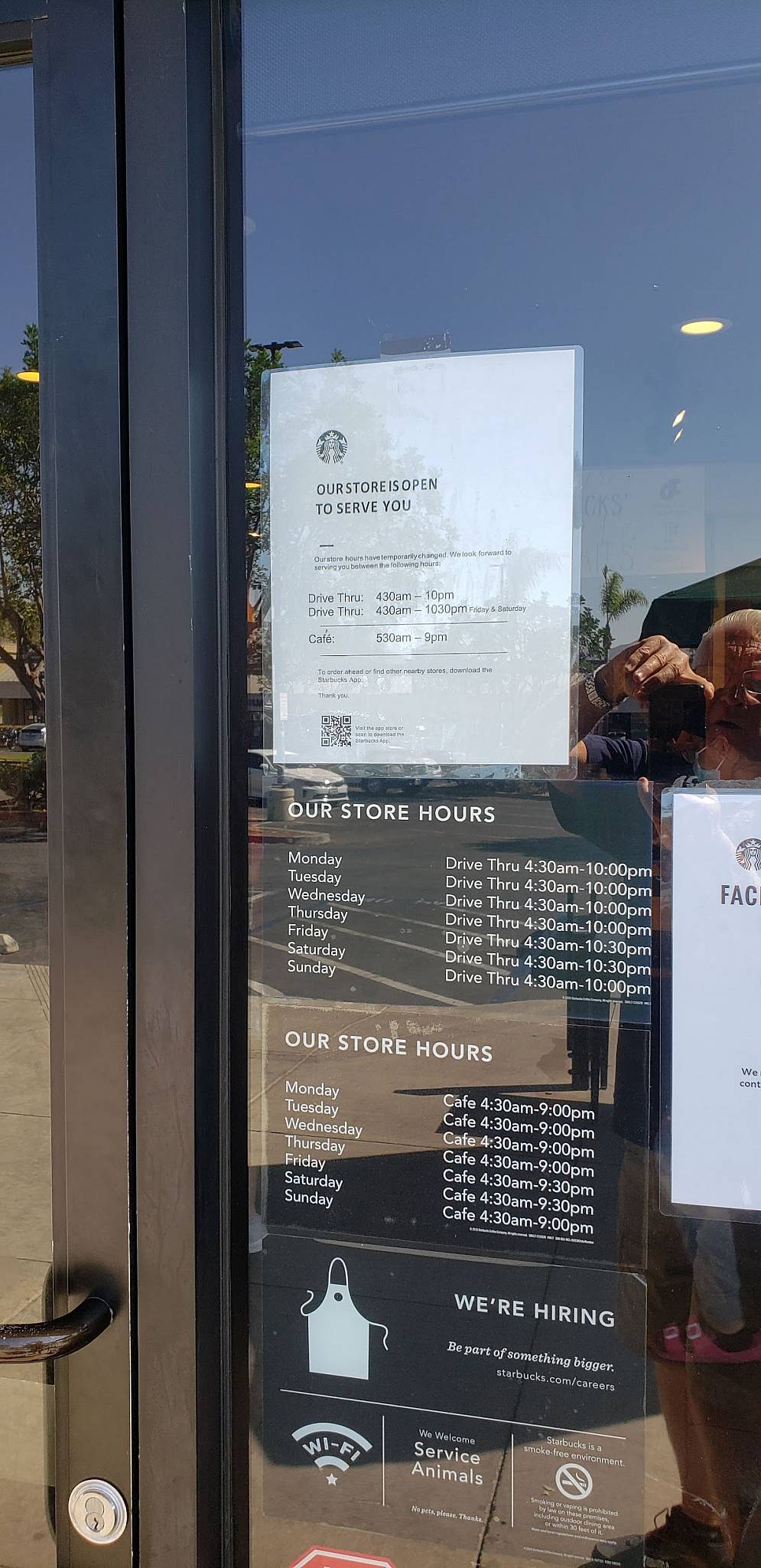 Starbucks Coffee Company меню