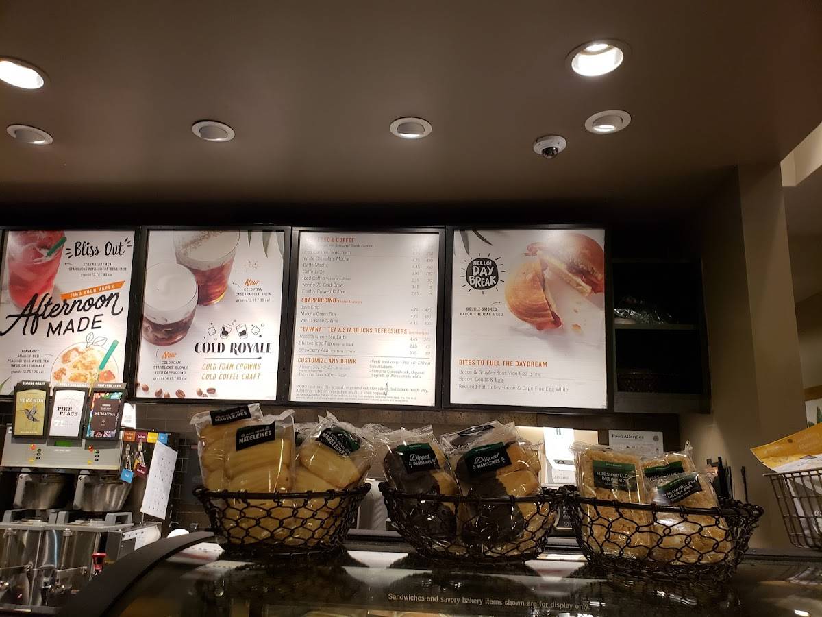 Starbucks Coffee Company меню