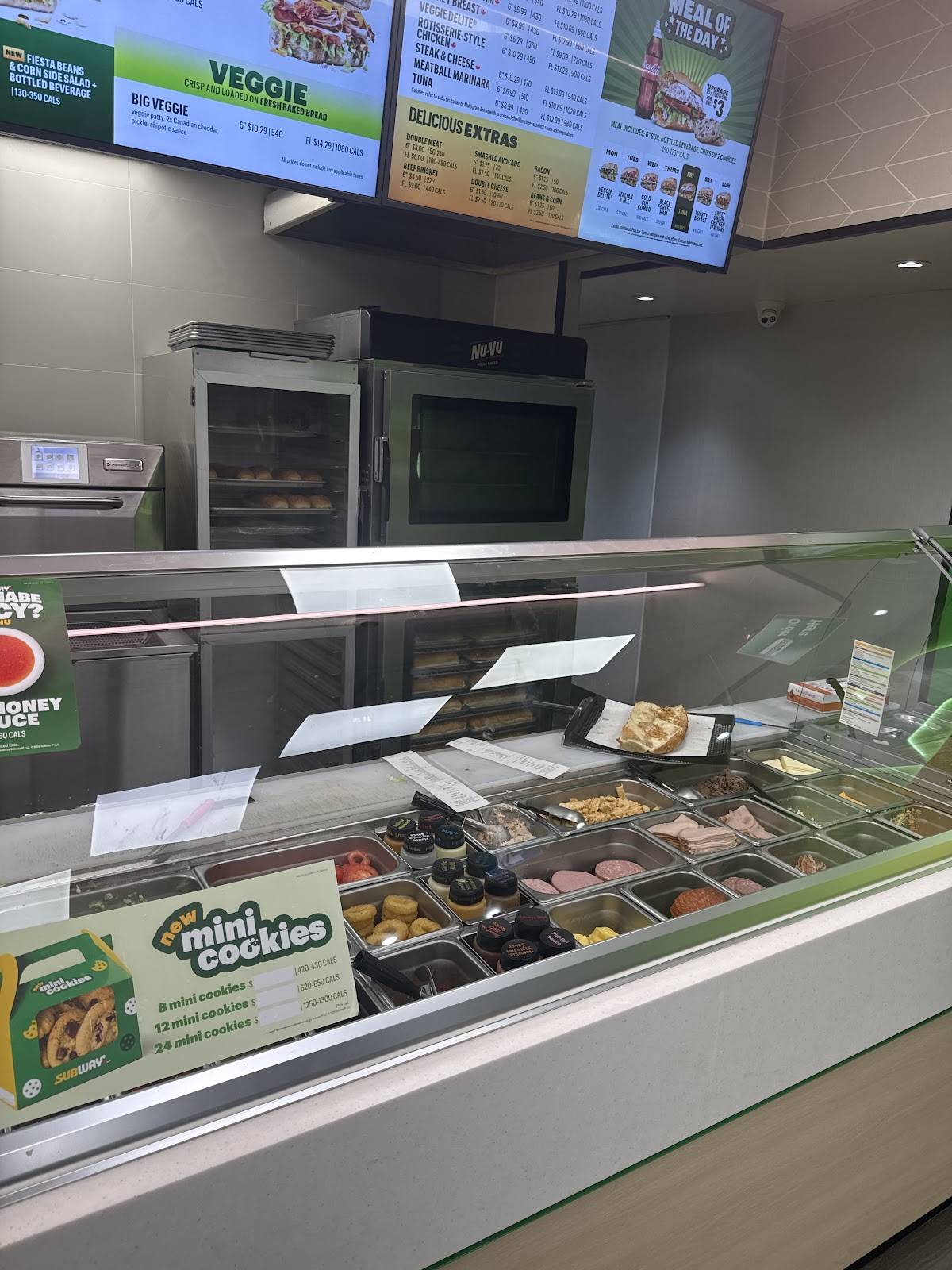 Subway@155 John Street South Hamilton меню