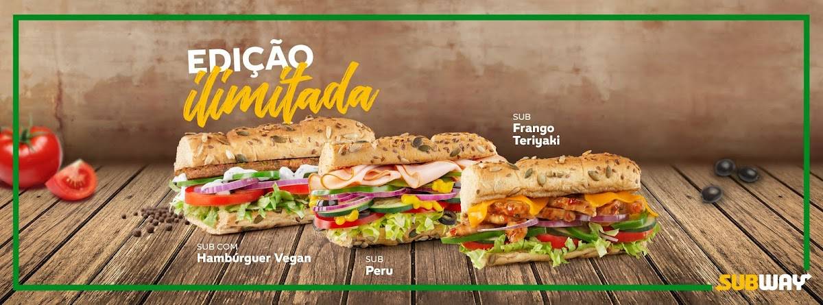 Subway меню
