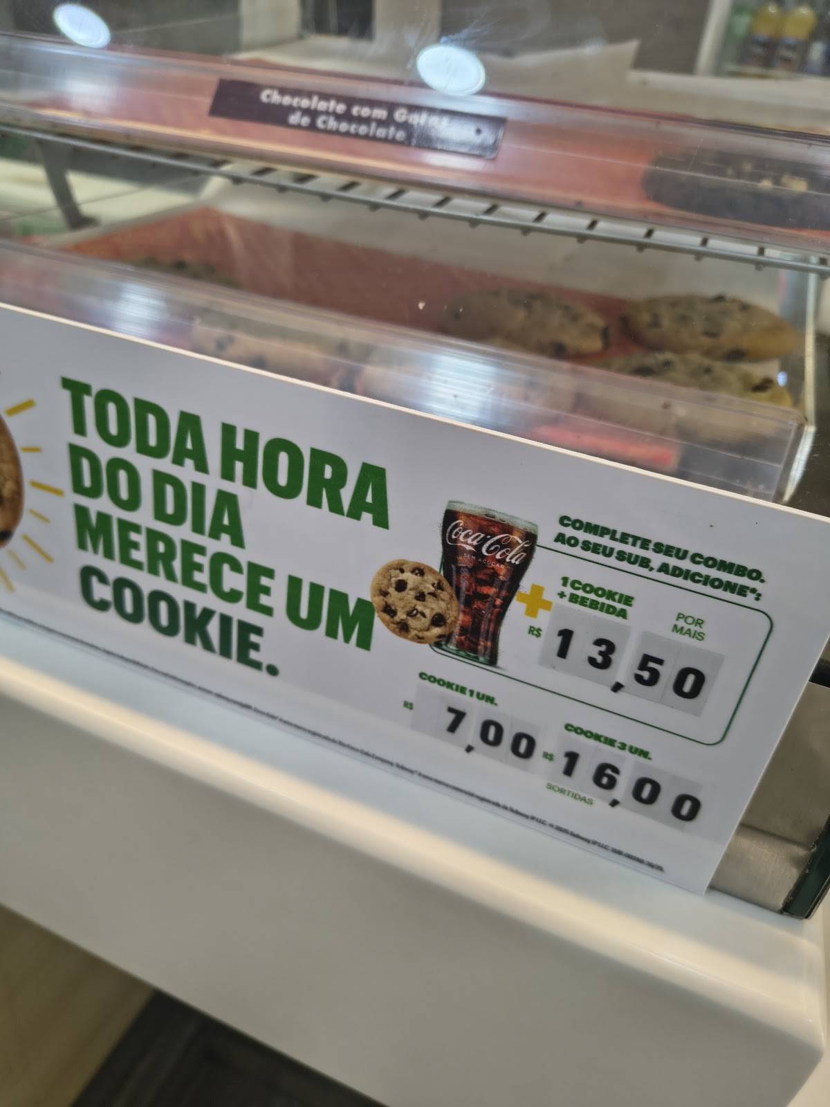 Subway меню