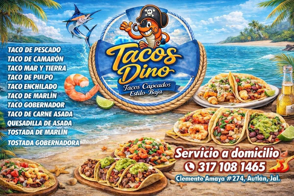 TACOS DINO меню