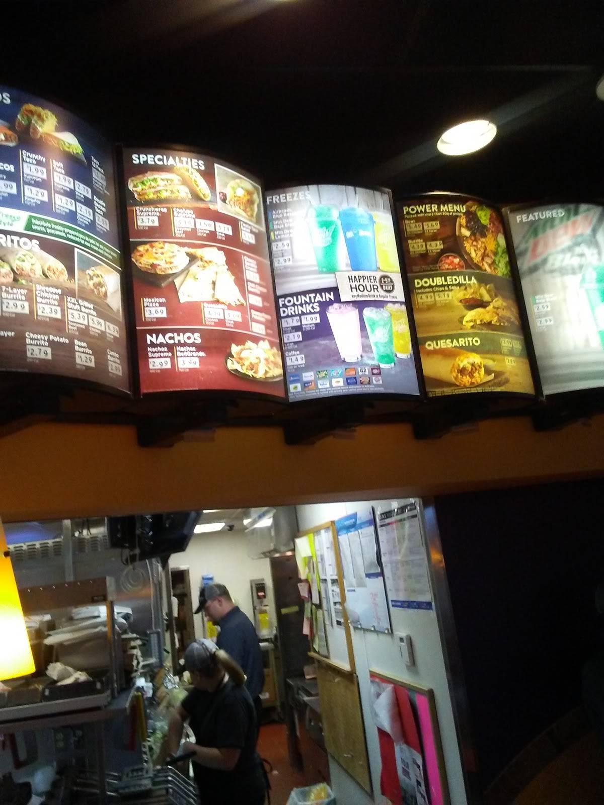 Taco Bell меню