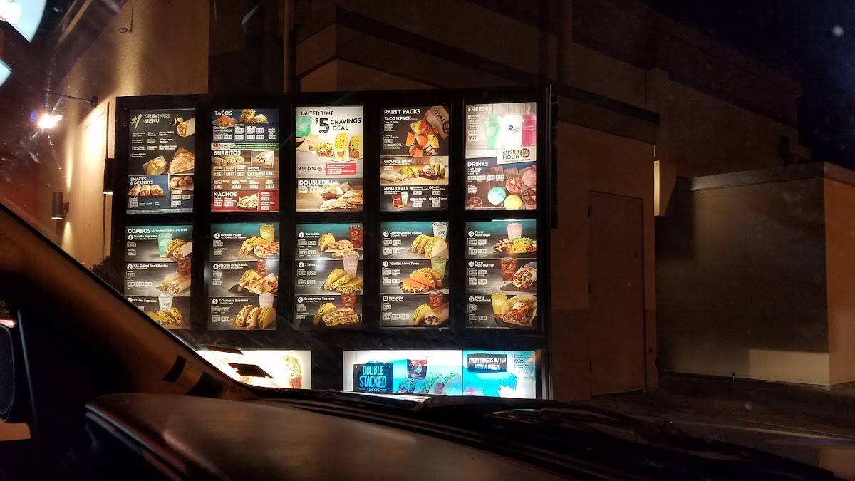 Taco Bell меню