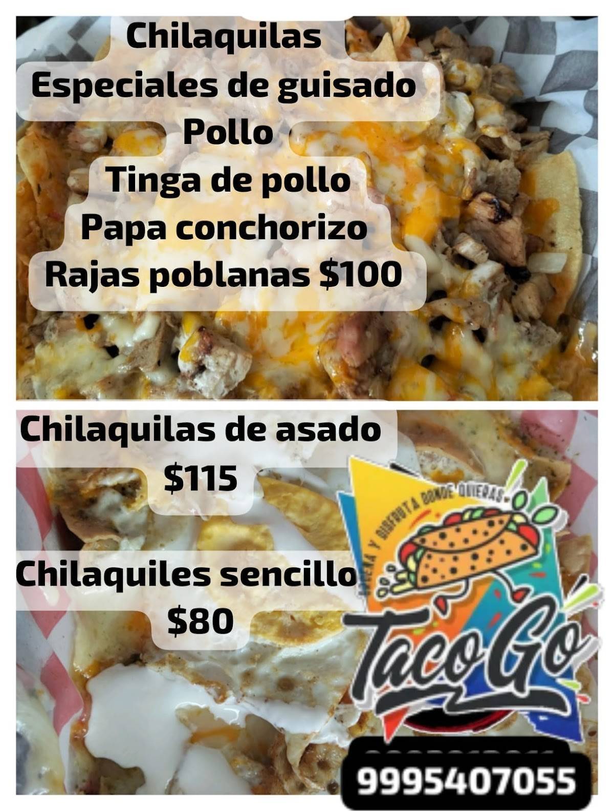 Taco Go меню