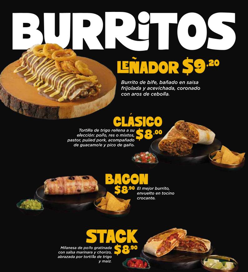 Taco Naco Riobamba меню