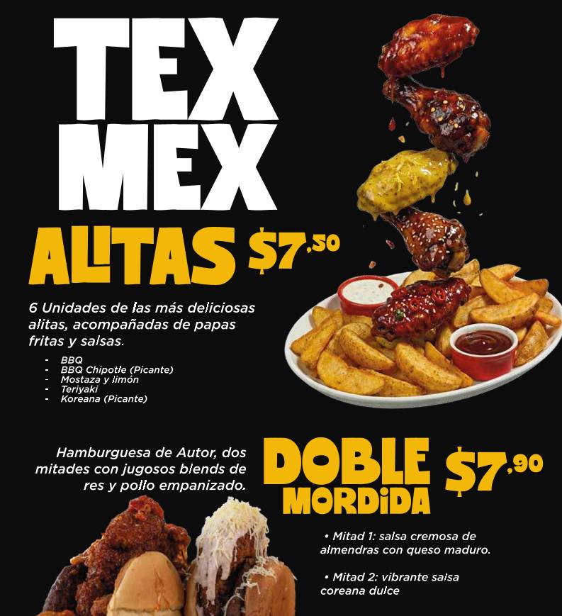 Taco Naco Riobamba меню