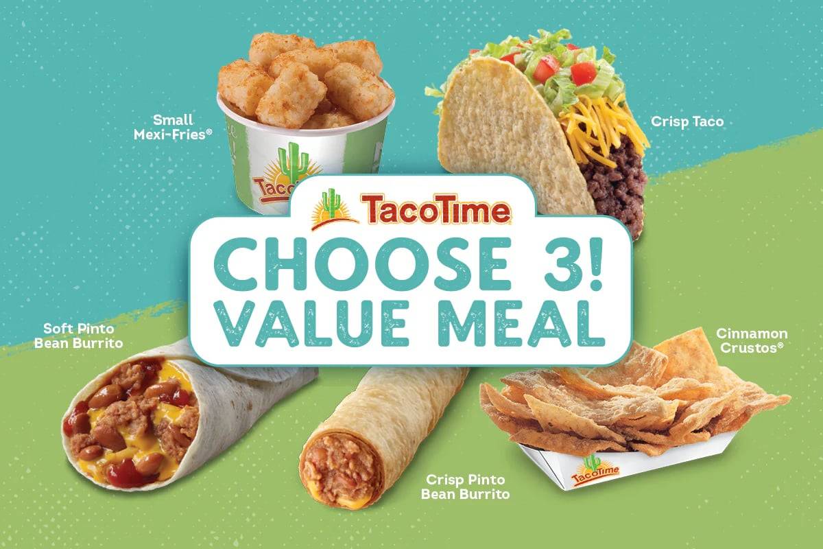 Taco Time меню