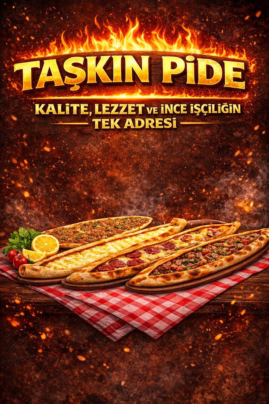 Taşkın Pide меню