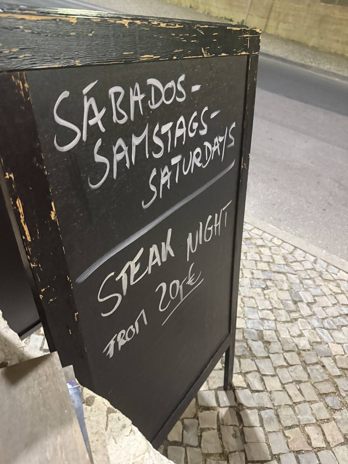 Taste Restaurante Carvoeiro меню