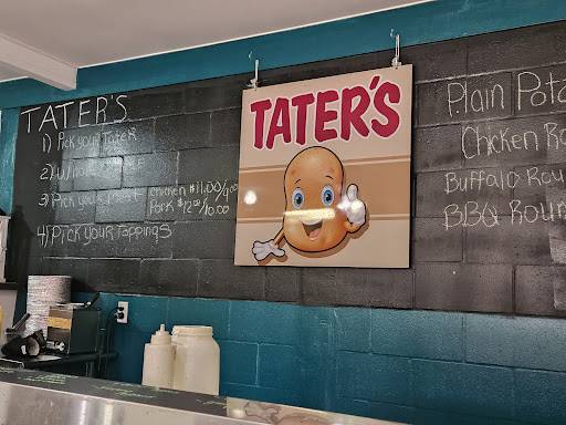 Tater's меню