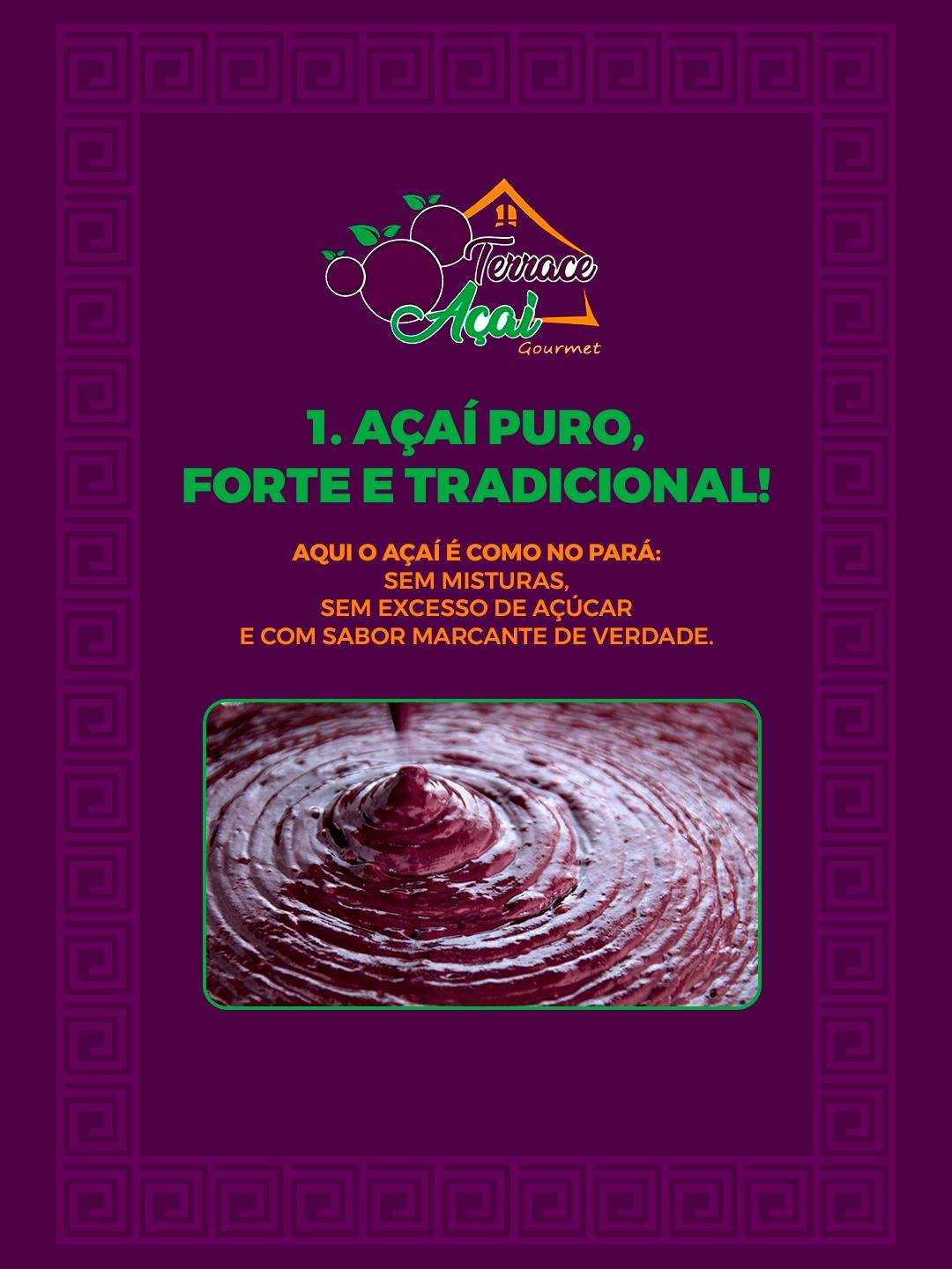 Terrace Açai Gourmet меню