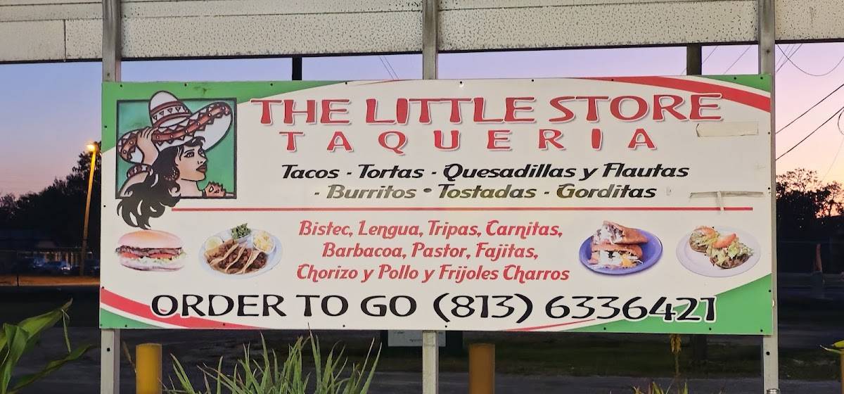 The Little Store меню
