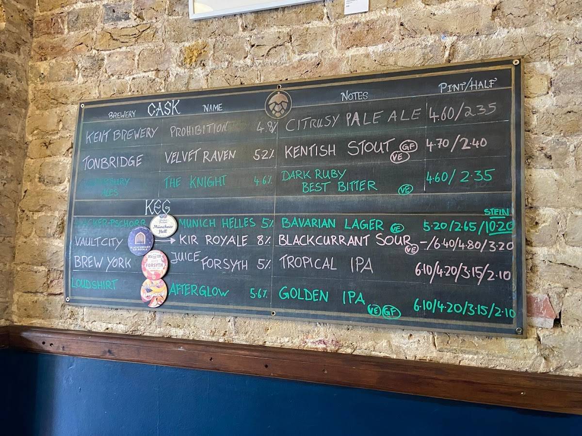 The Pub Ramsgate меню