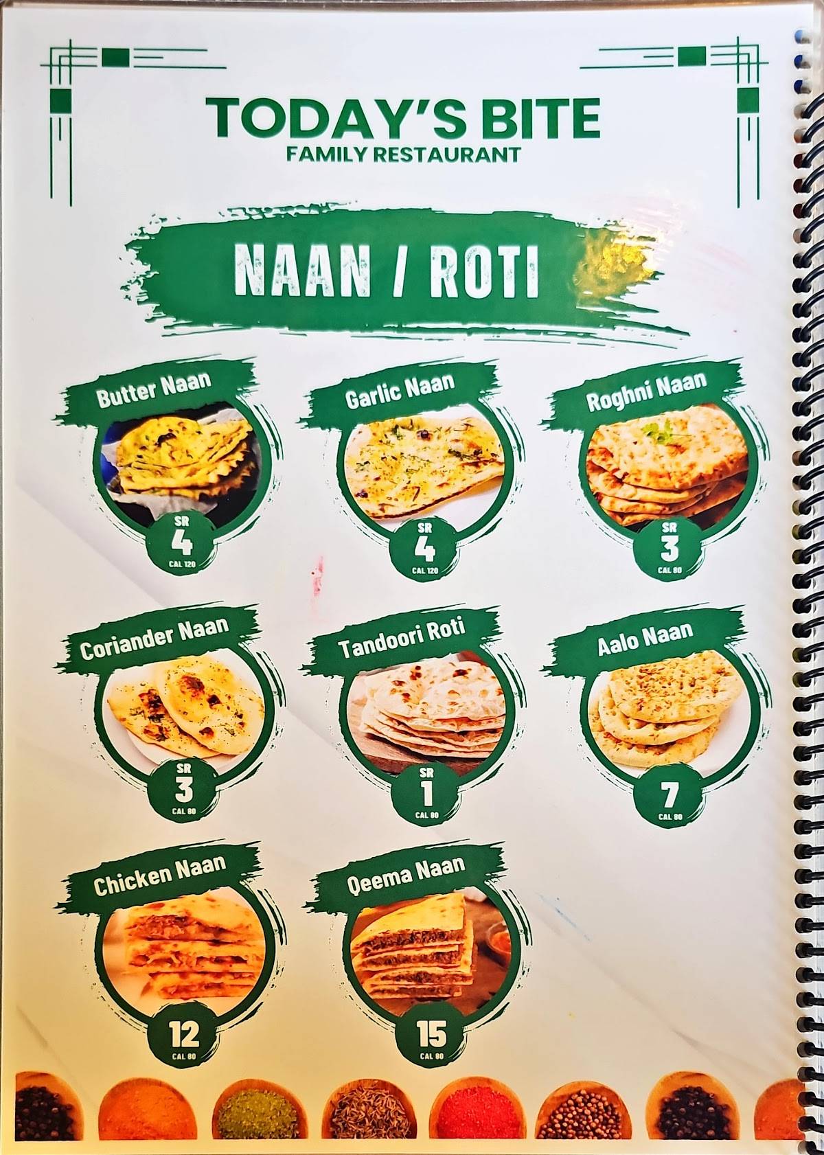 Todays Bite Restaurant Olaya меню