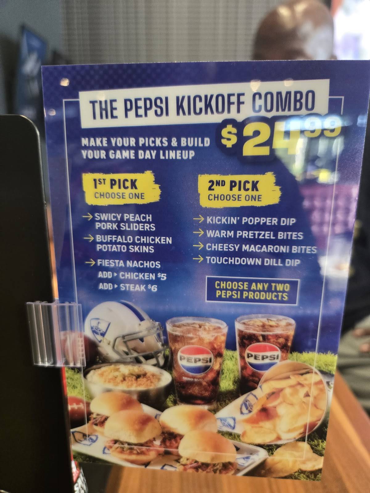 Topgolf Memphis меню