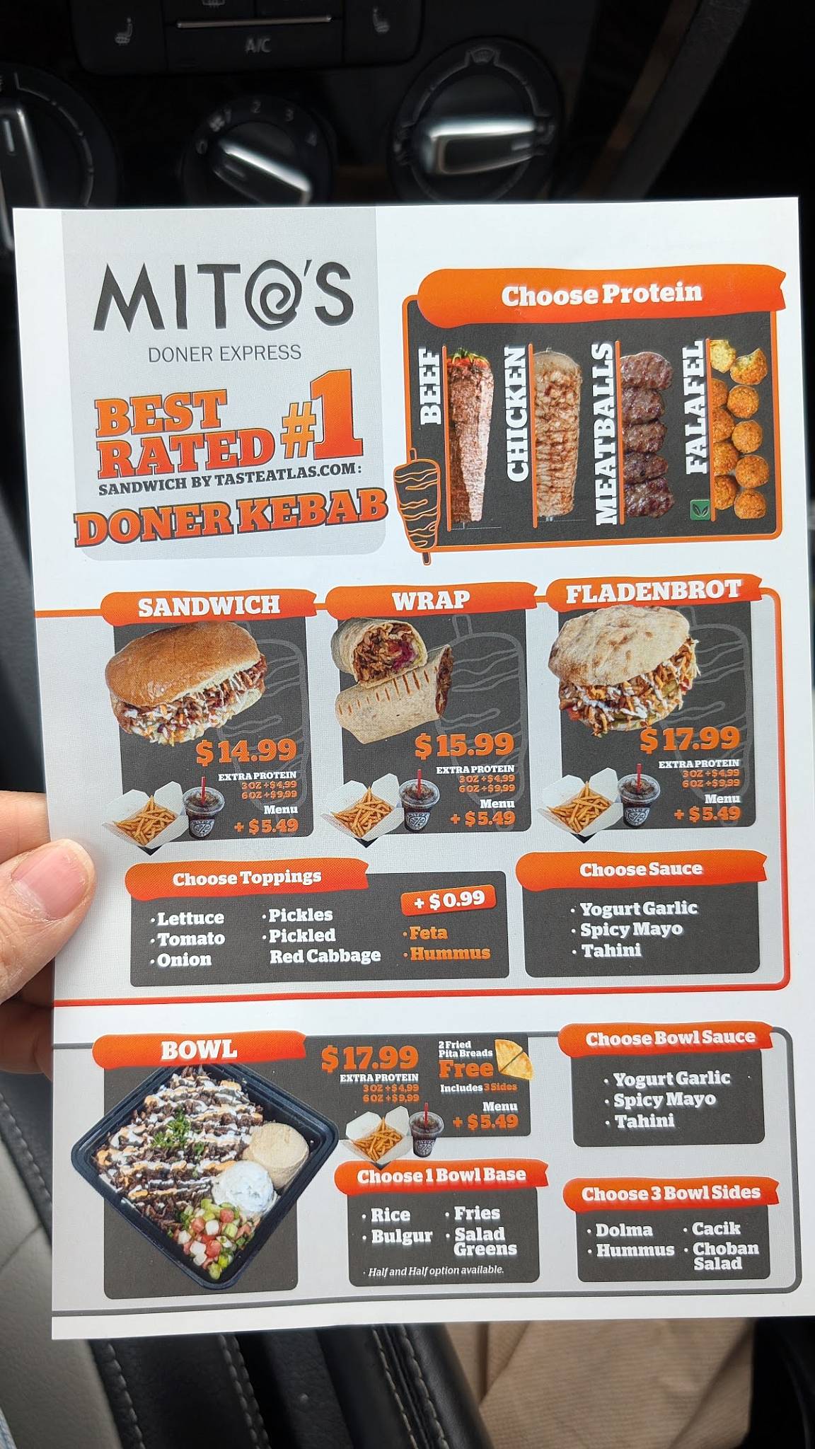 Trade Food Hall меню