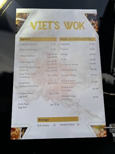 Viet’s Wok меню