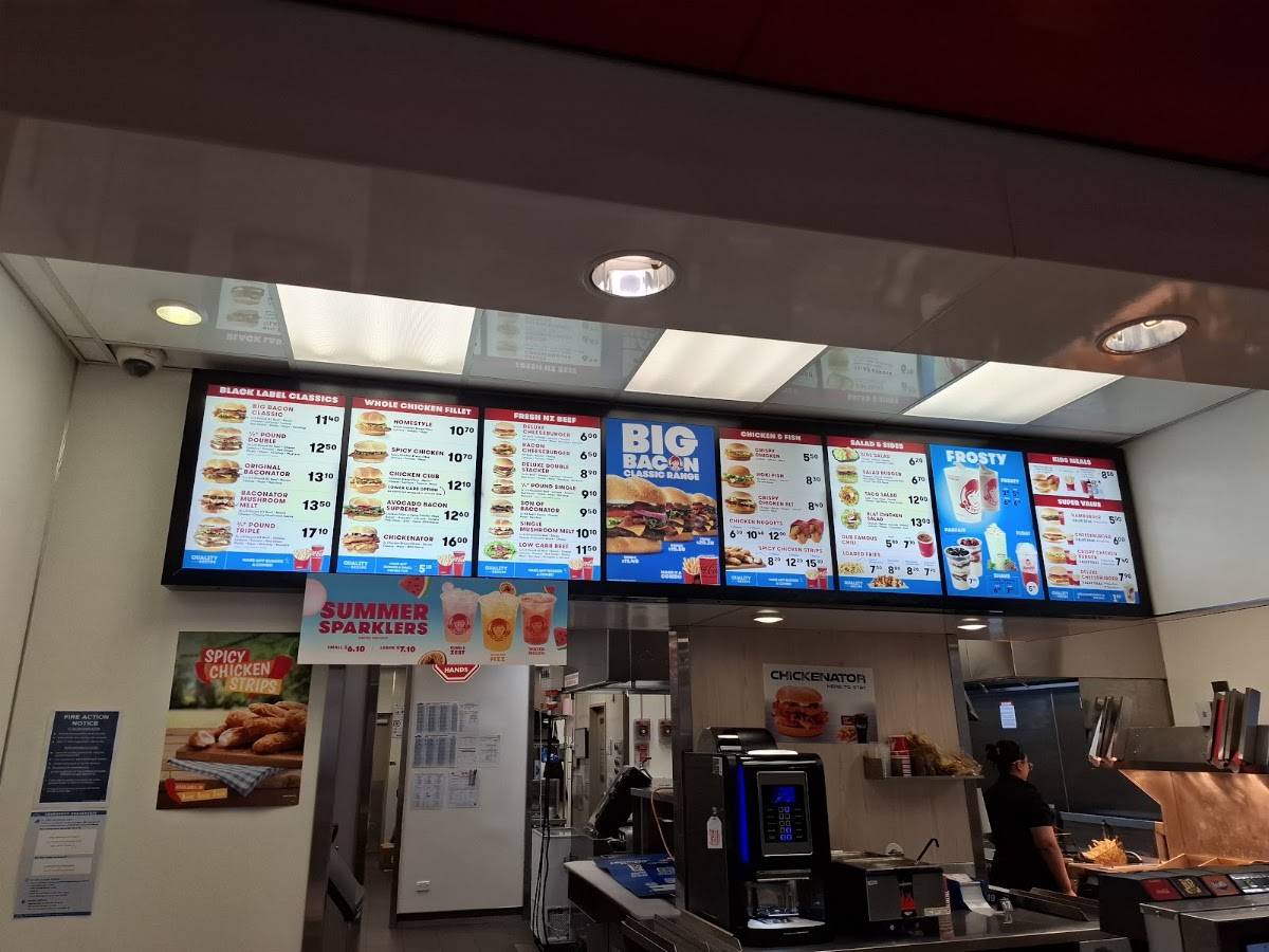Wendy's Hamburgers меню