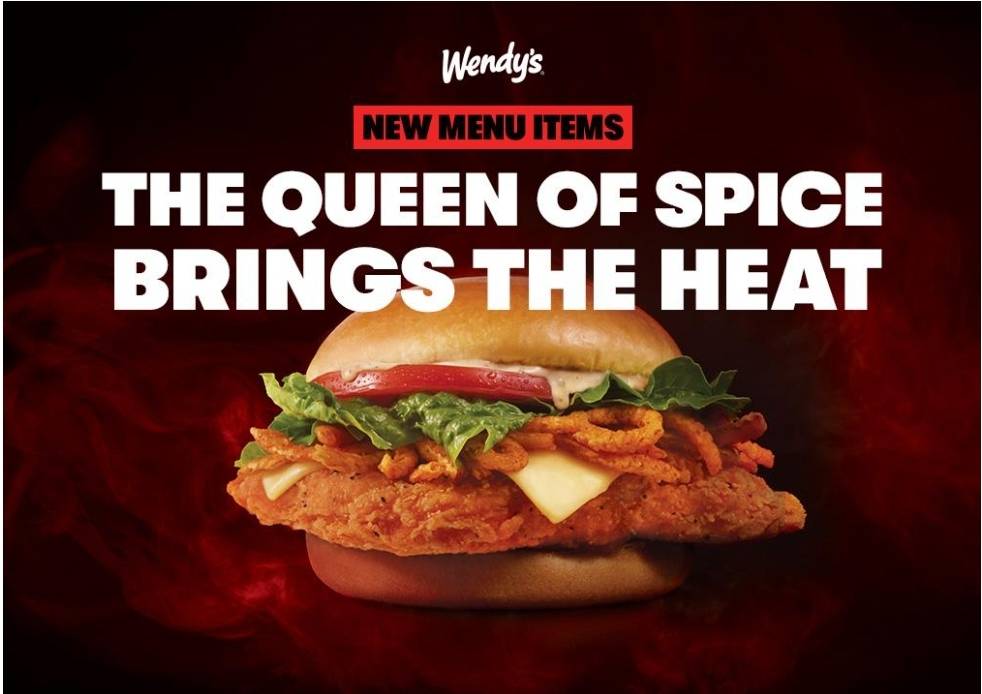 Wendy's меню