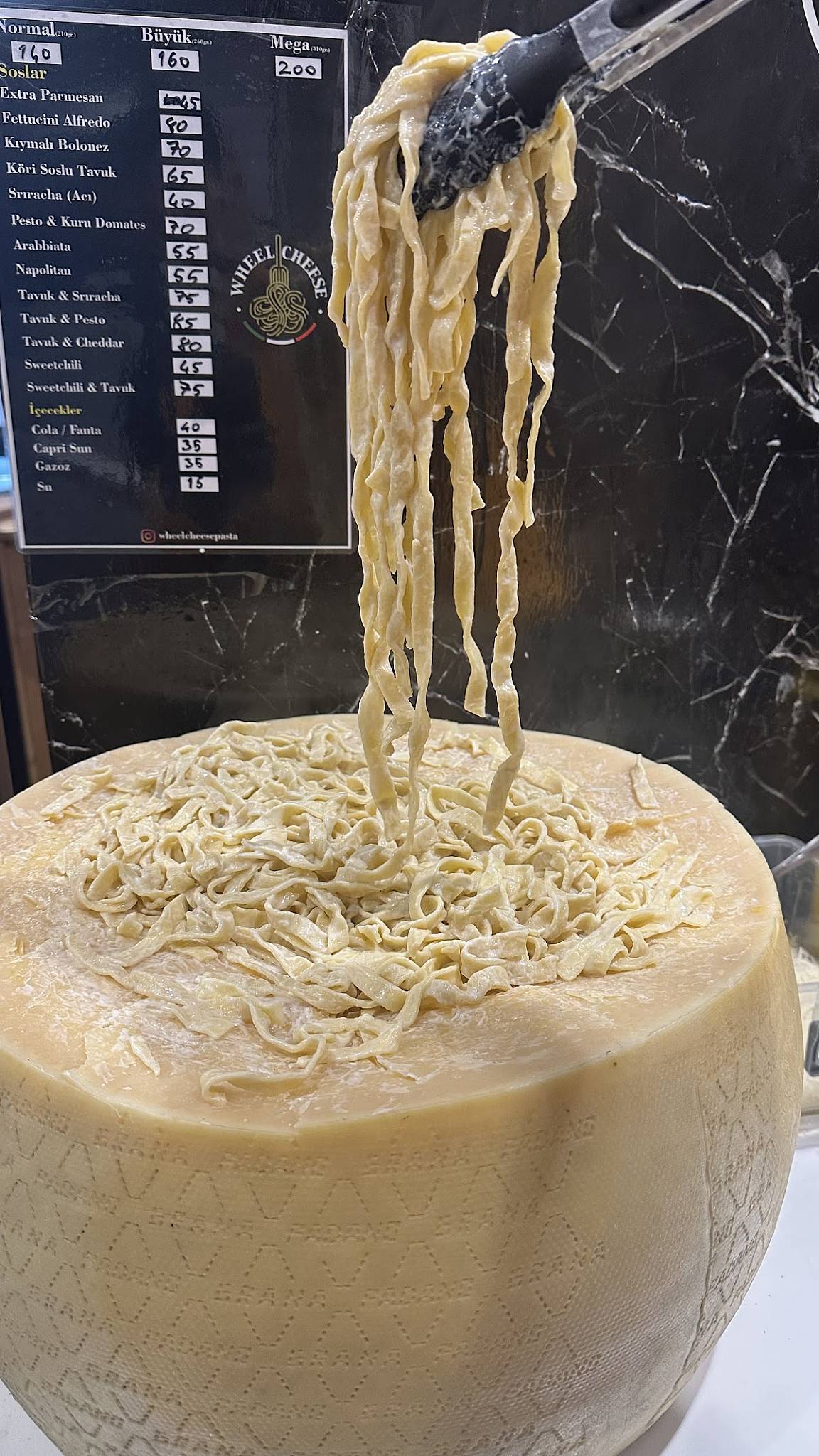 WheelCheese меню