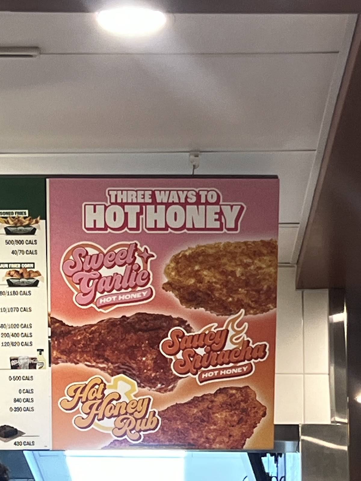 Wingstop меню
