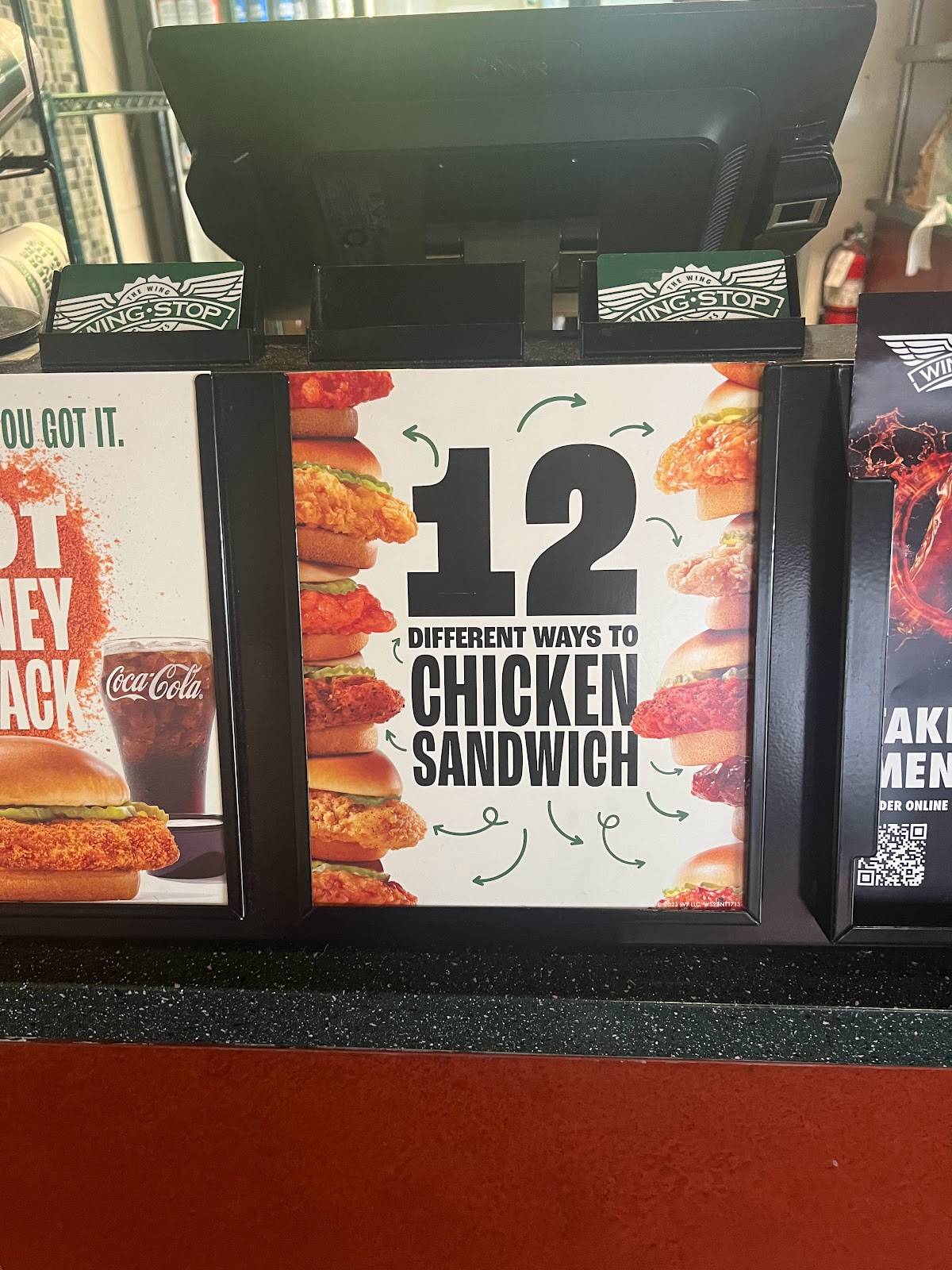 Wingstop меню