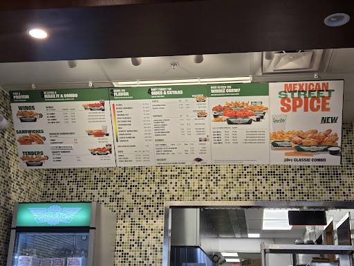 Wingstop меню