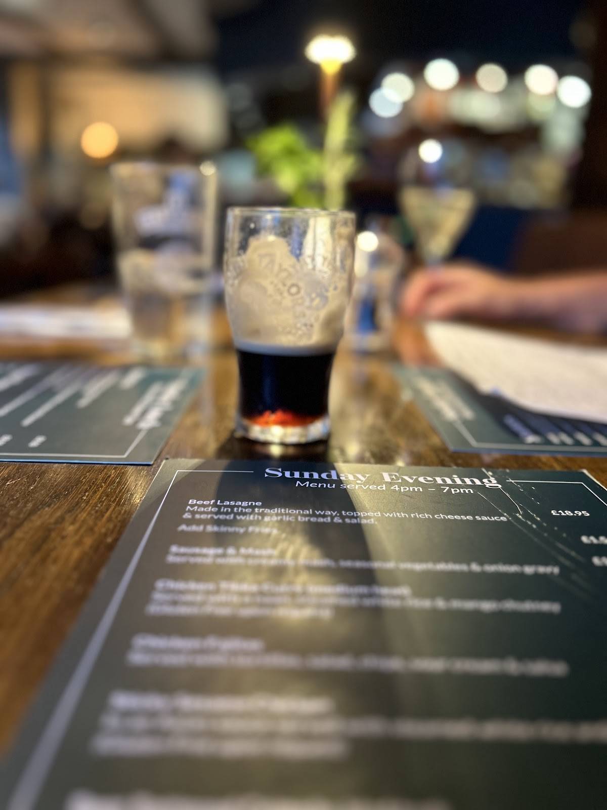 Woolpack Inn меню
