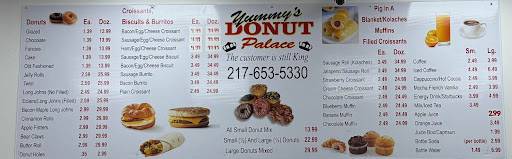 Yummy's Donut Palace меню
