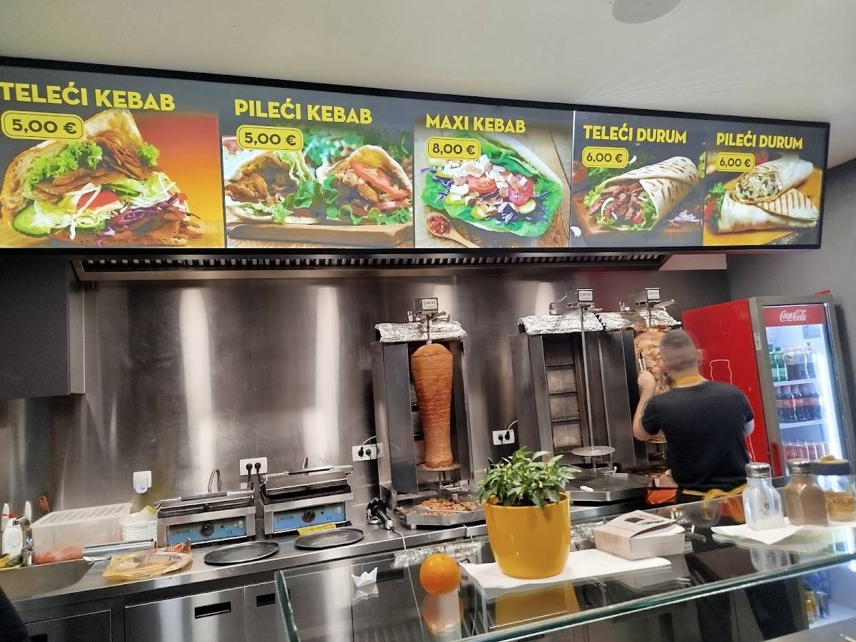 Žeks Doner Vežica меню