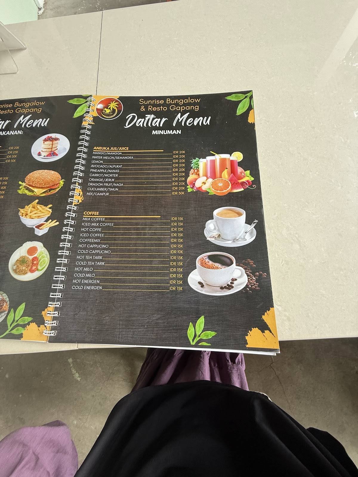 Zero Cafe меню