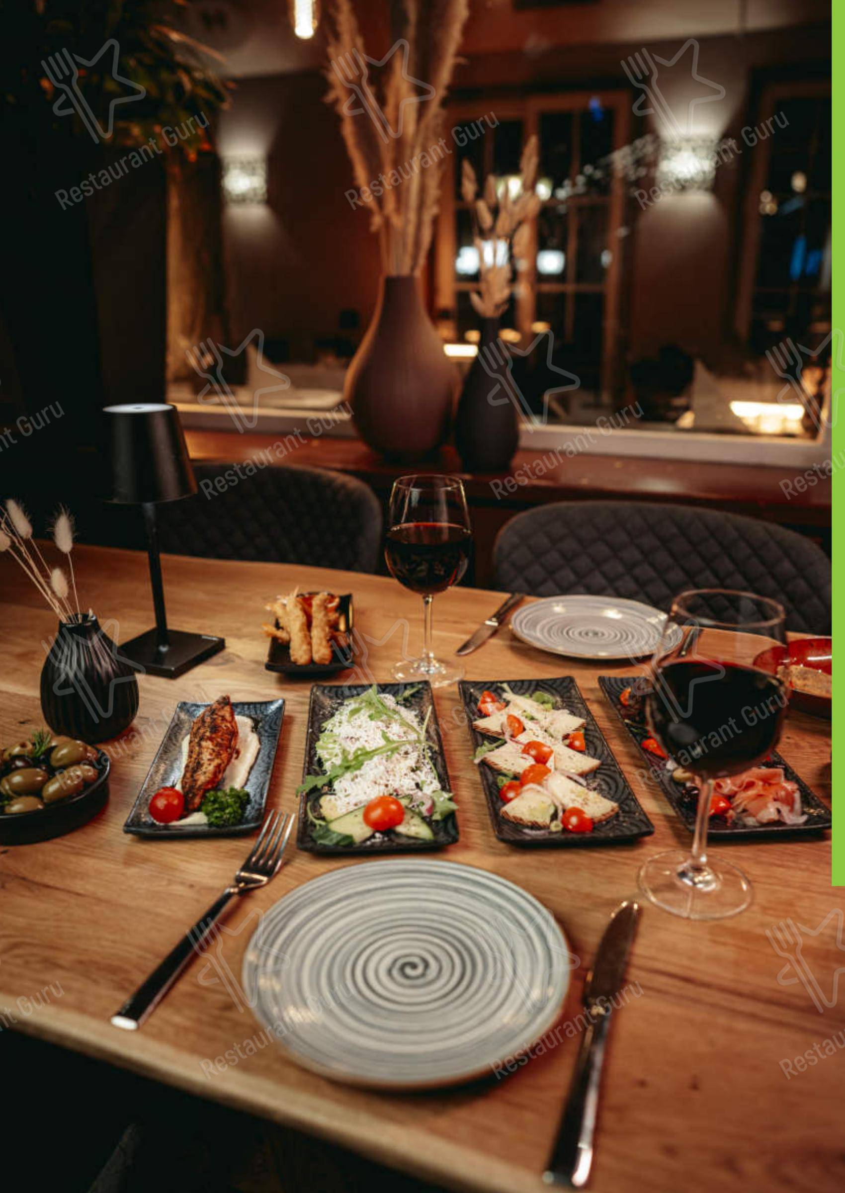 菜单 паба и бара avocado restaurant