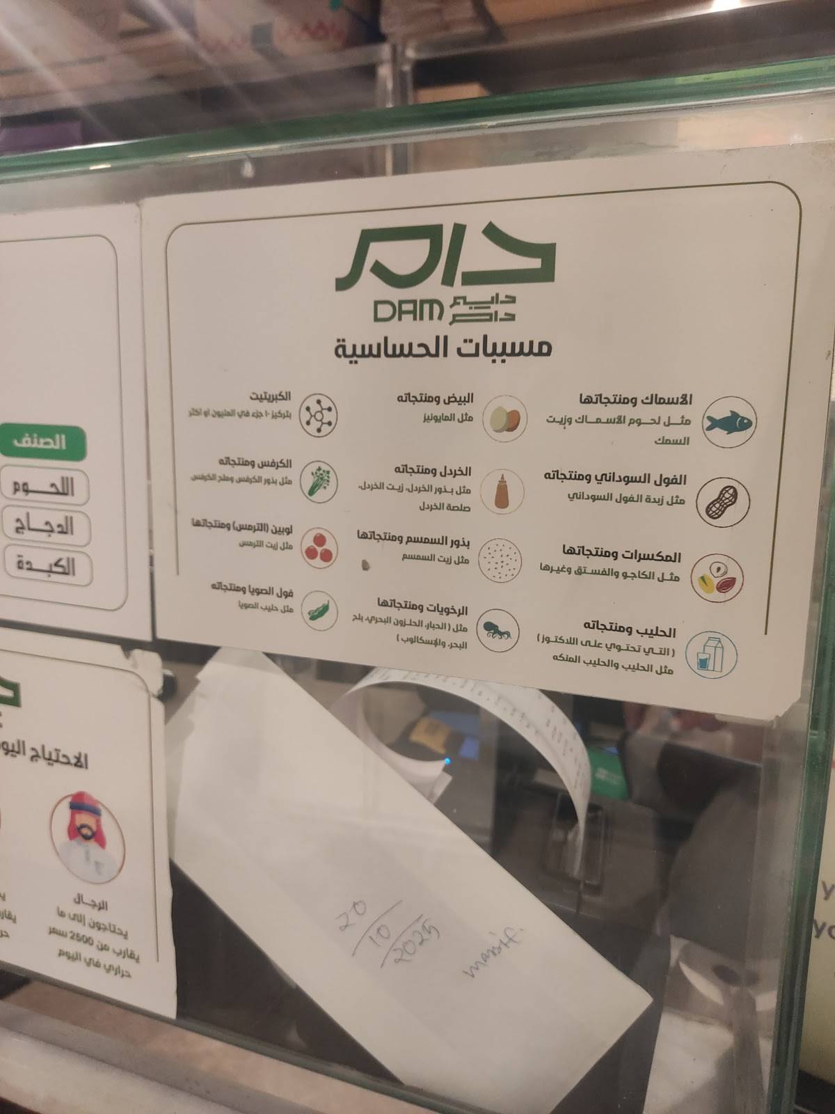 فلافل دام меню