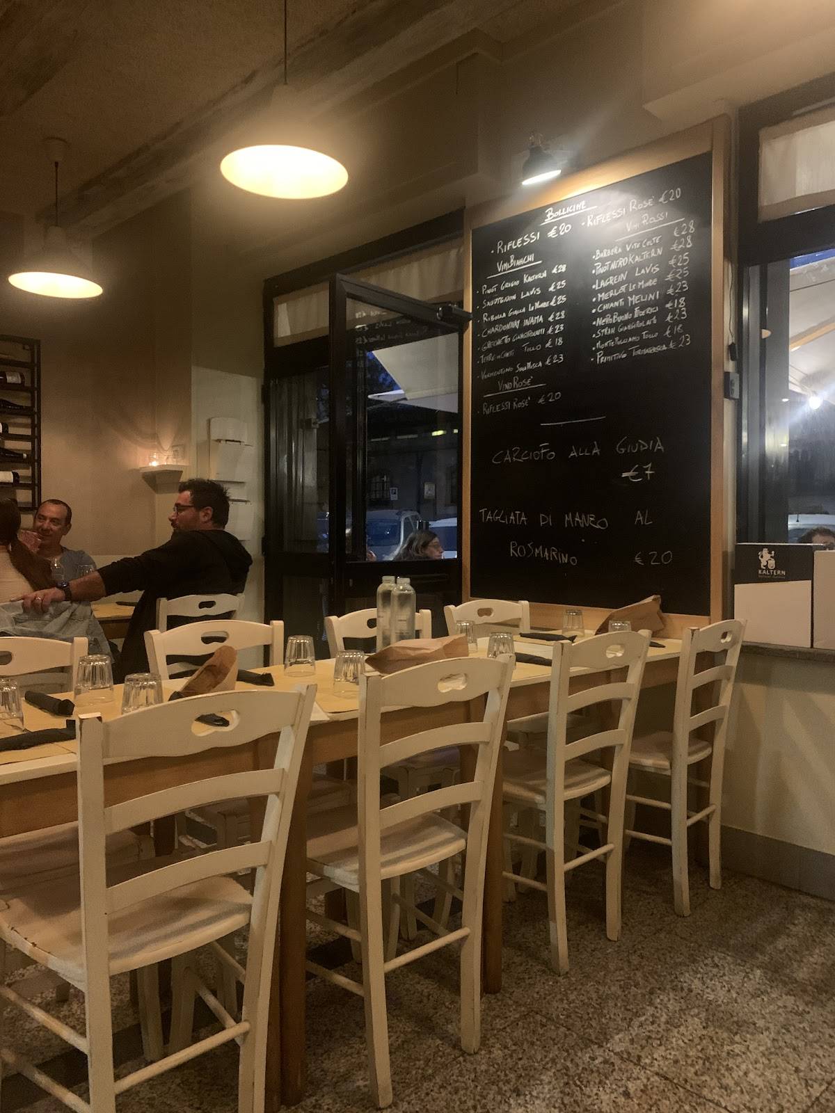 il Ristorantino меню