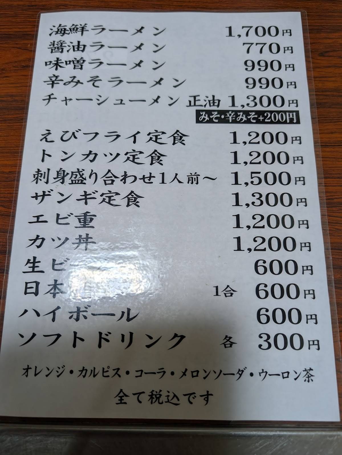 富丸 меню