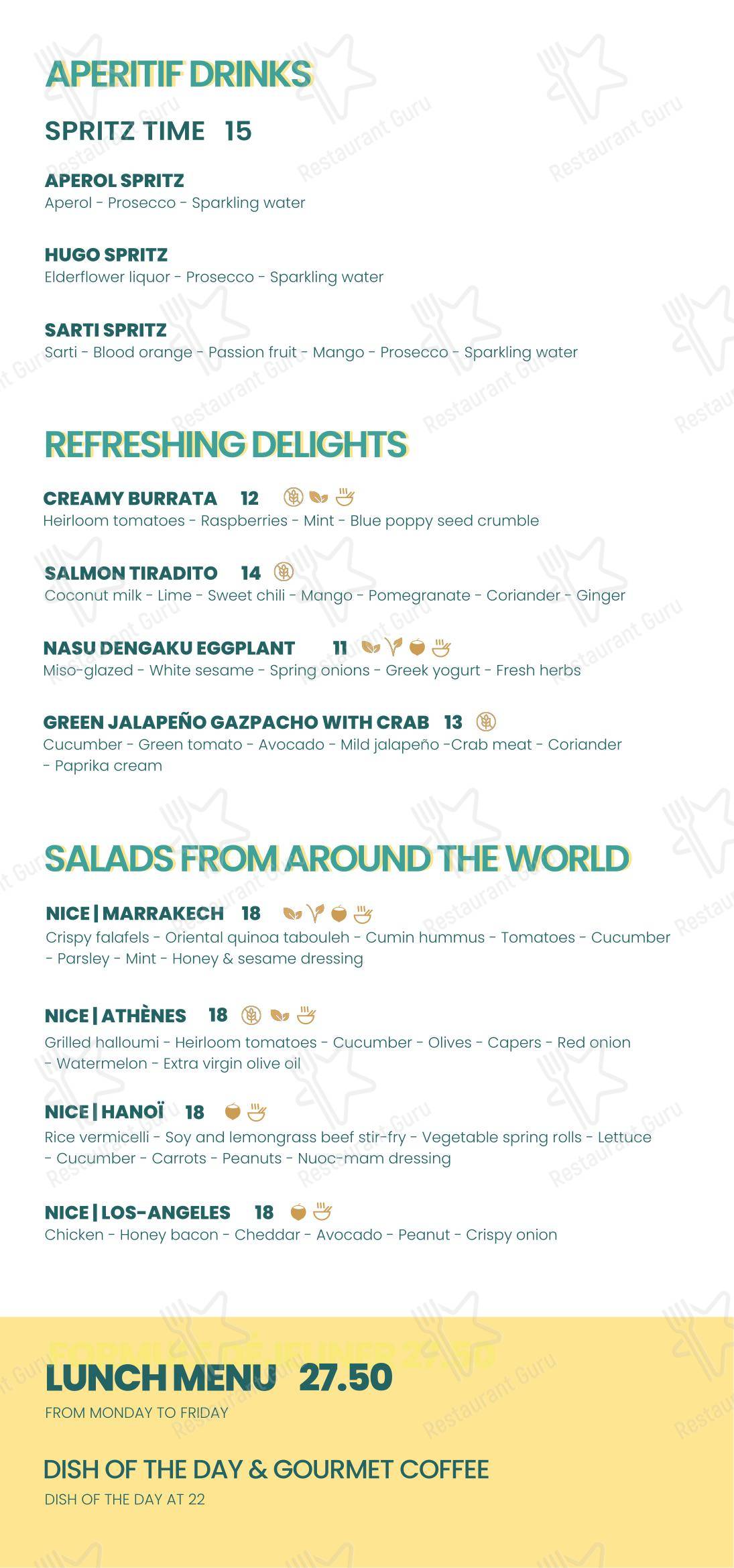 Детское ресторана Balm Restaurant в Ницце