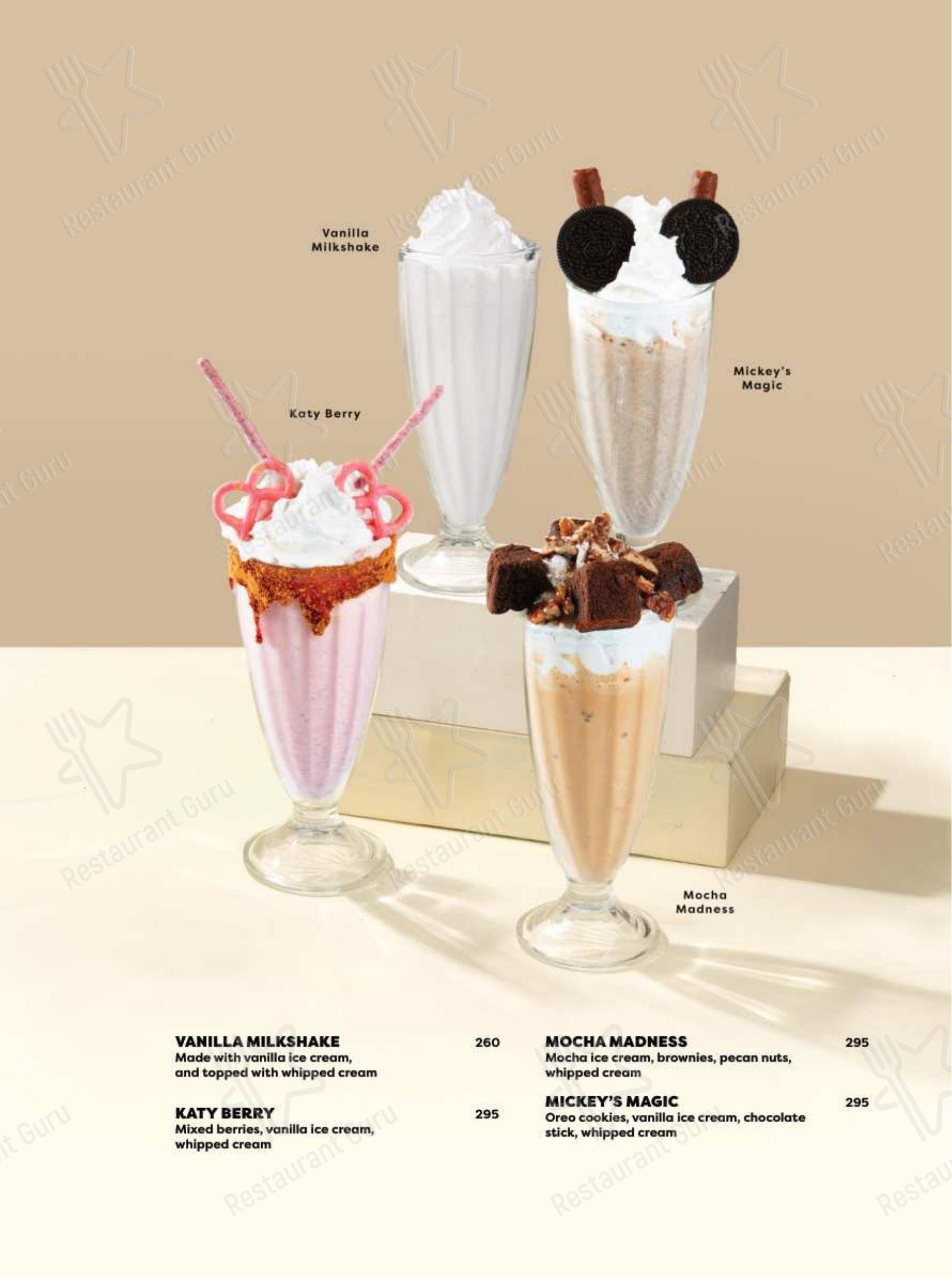 Denny's в Санта-Росе - Меню
