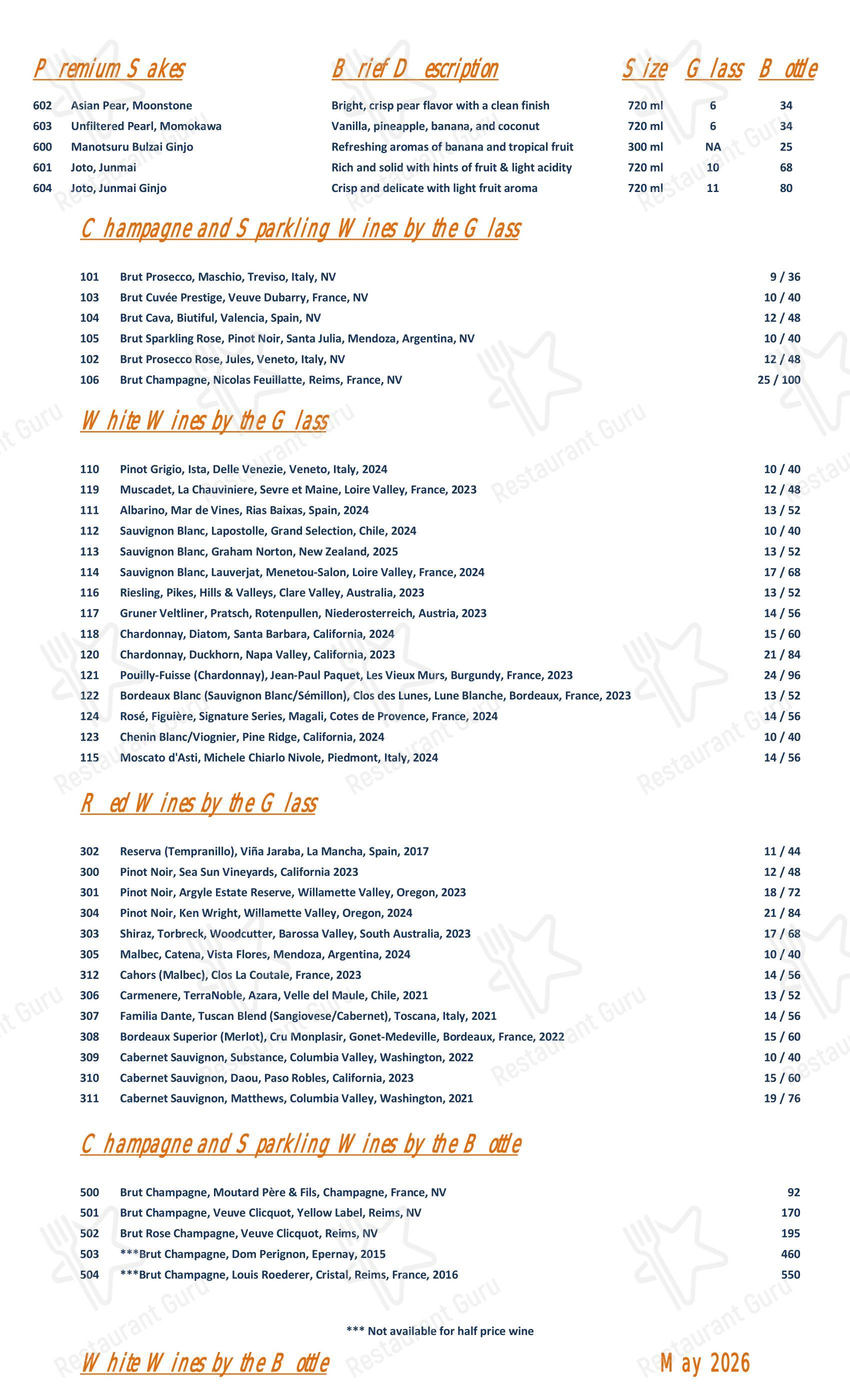 PassionFish Reston в Рестоне - Wok Menu