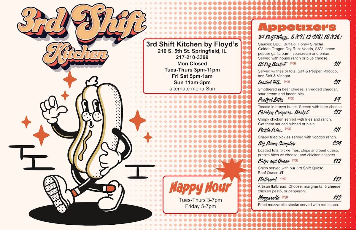 3rd Shift Kitchen меню