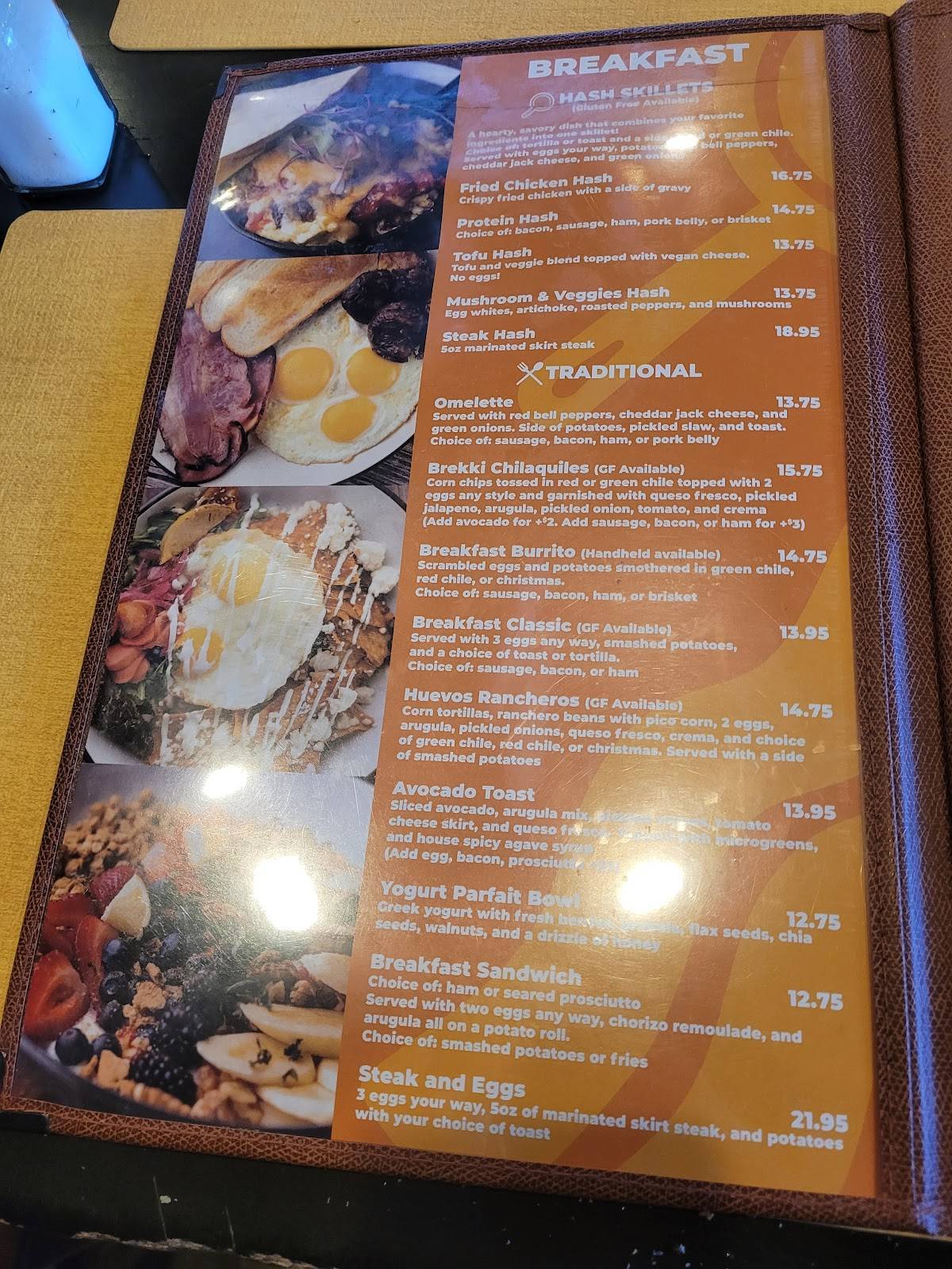 Brekki Brekki - Rio Rancho меню