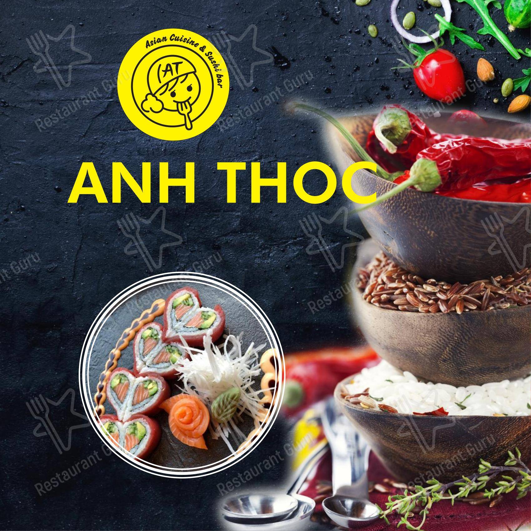 Меню ресторана Anh Thoc Restaurant