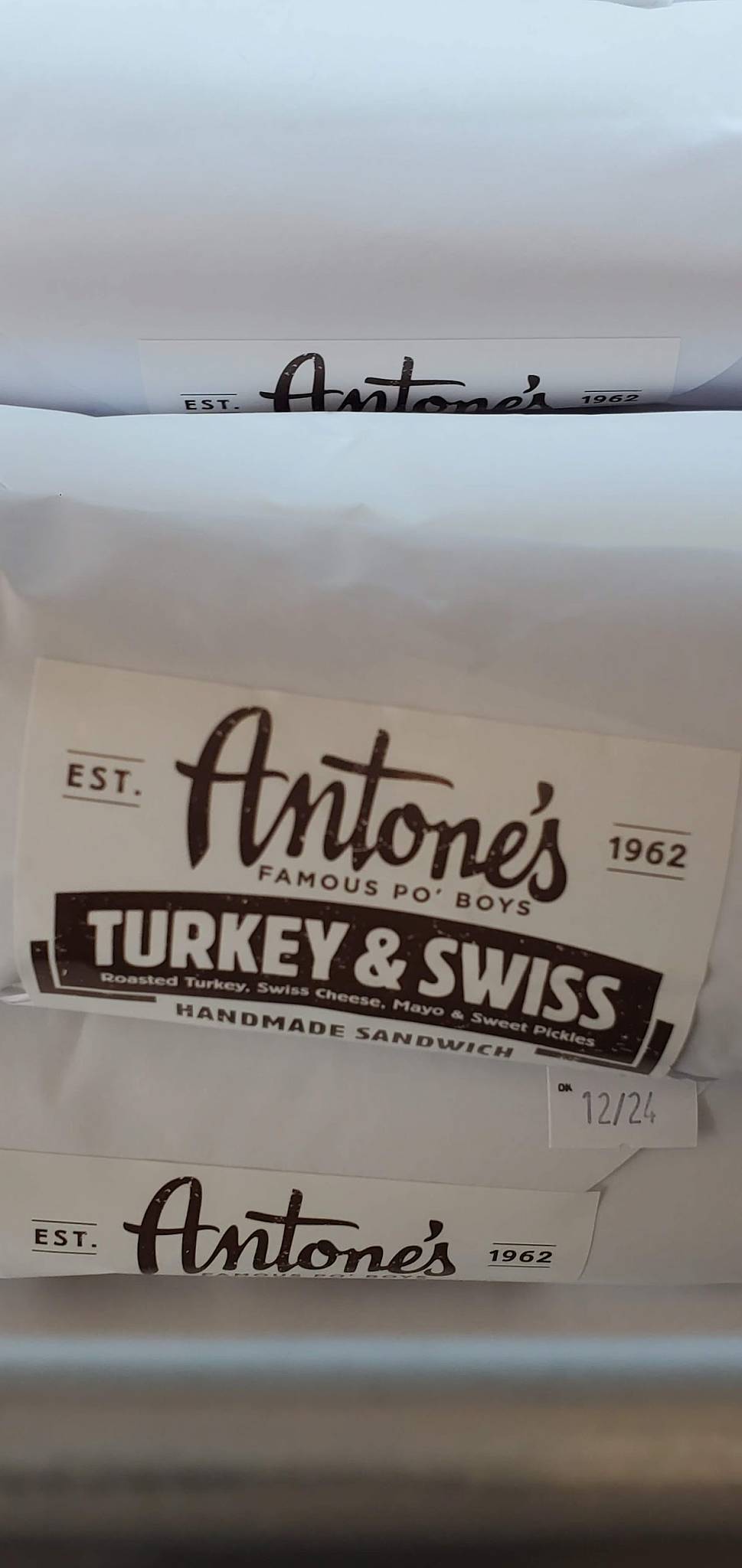 Antone's меню