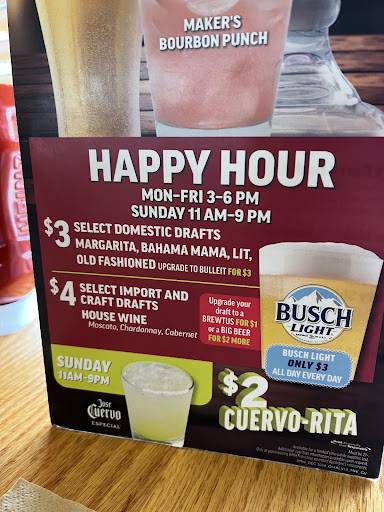 Applebee's Grill + Bar меню