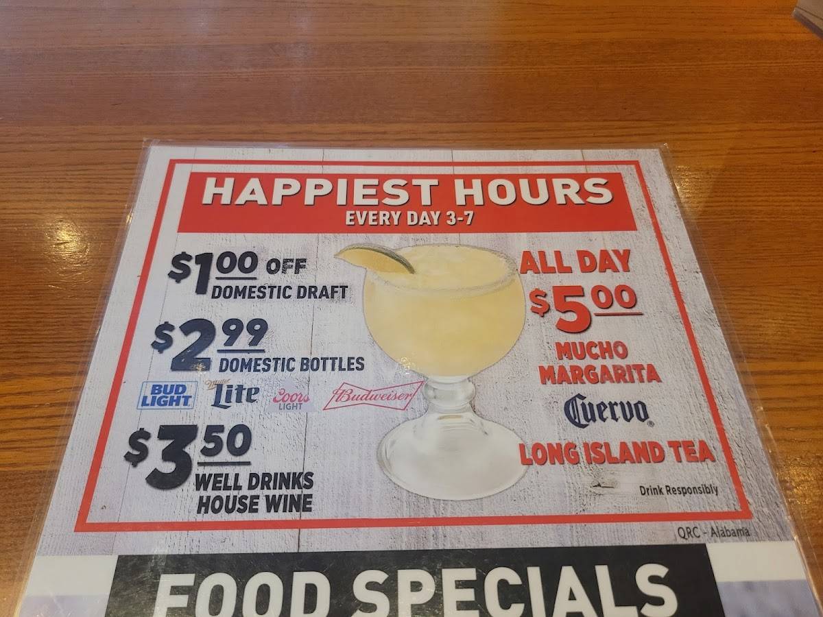 Applebee's Grill + Bar меню