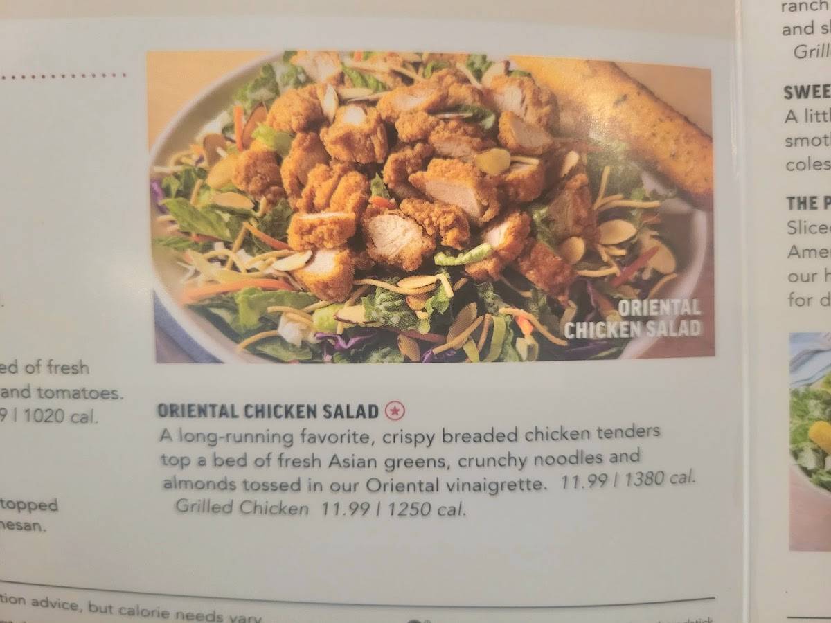 Applebee's Grill + Bar меню