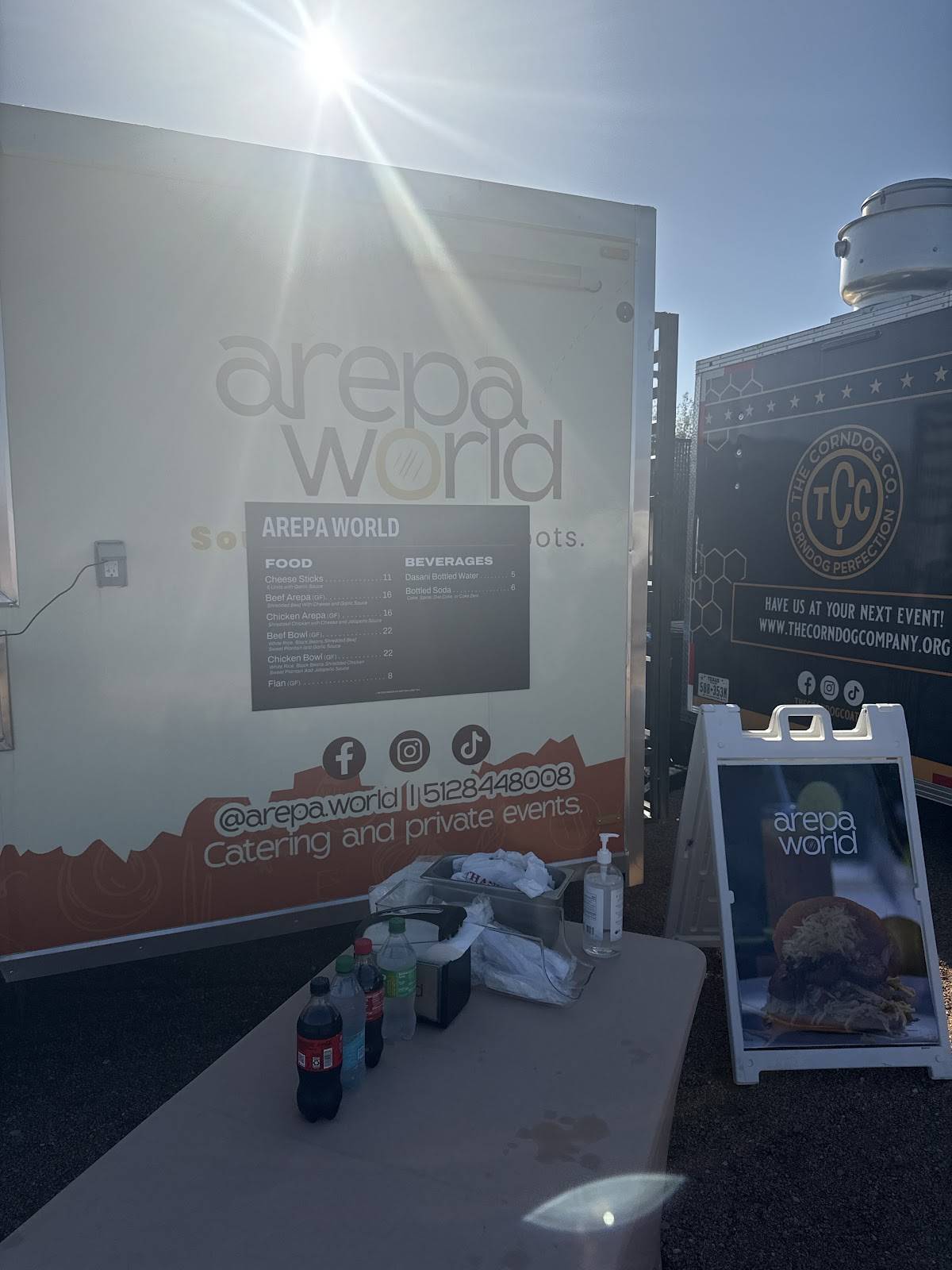 Arepa World меню
