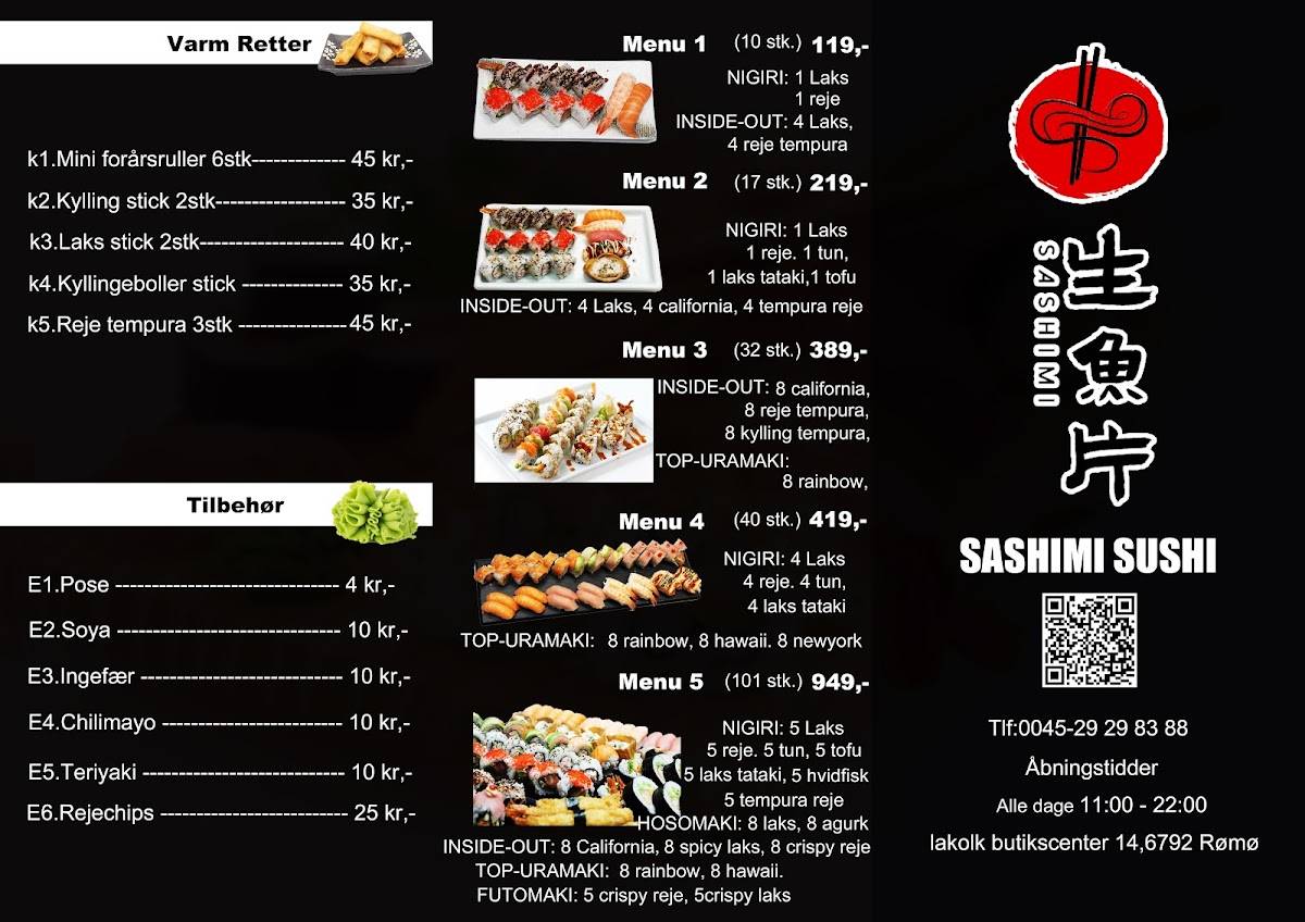 Asia Kitchen RømØ ApS меню